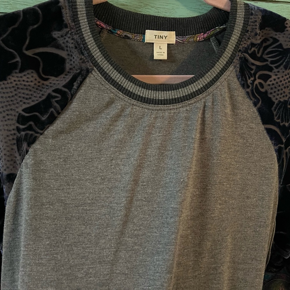 Painted Lotus shirt